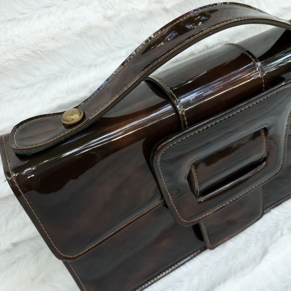 Vintage Delicato by Markay patent leather purse - Picture 3 of 6